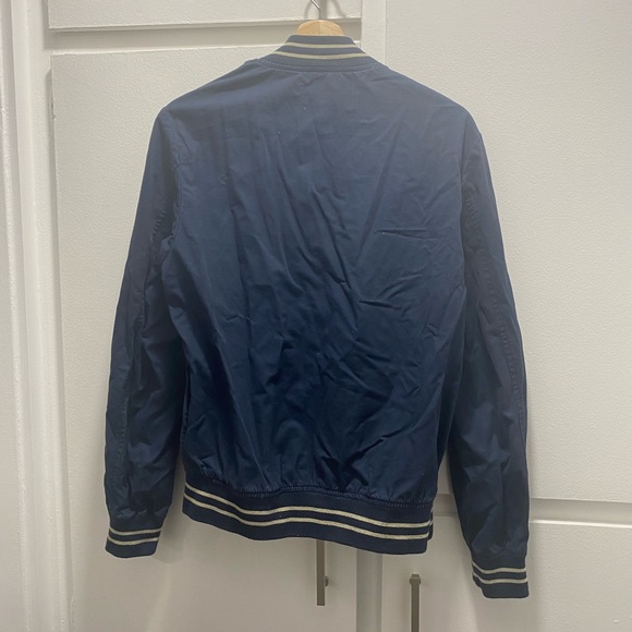 Blue baseball bomber jacket - Picture 2 of 2
